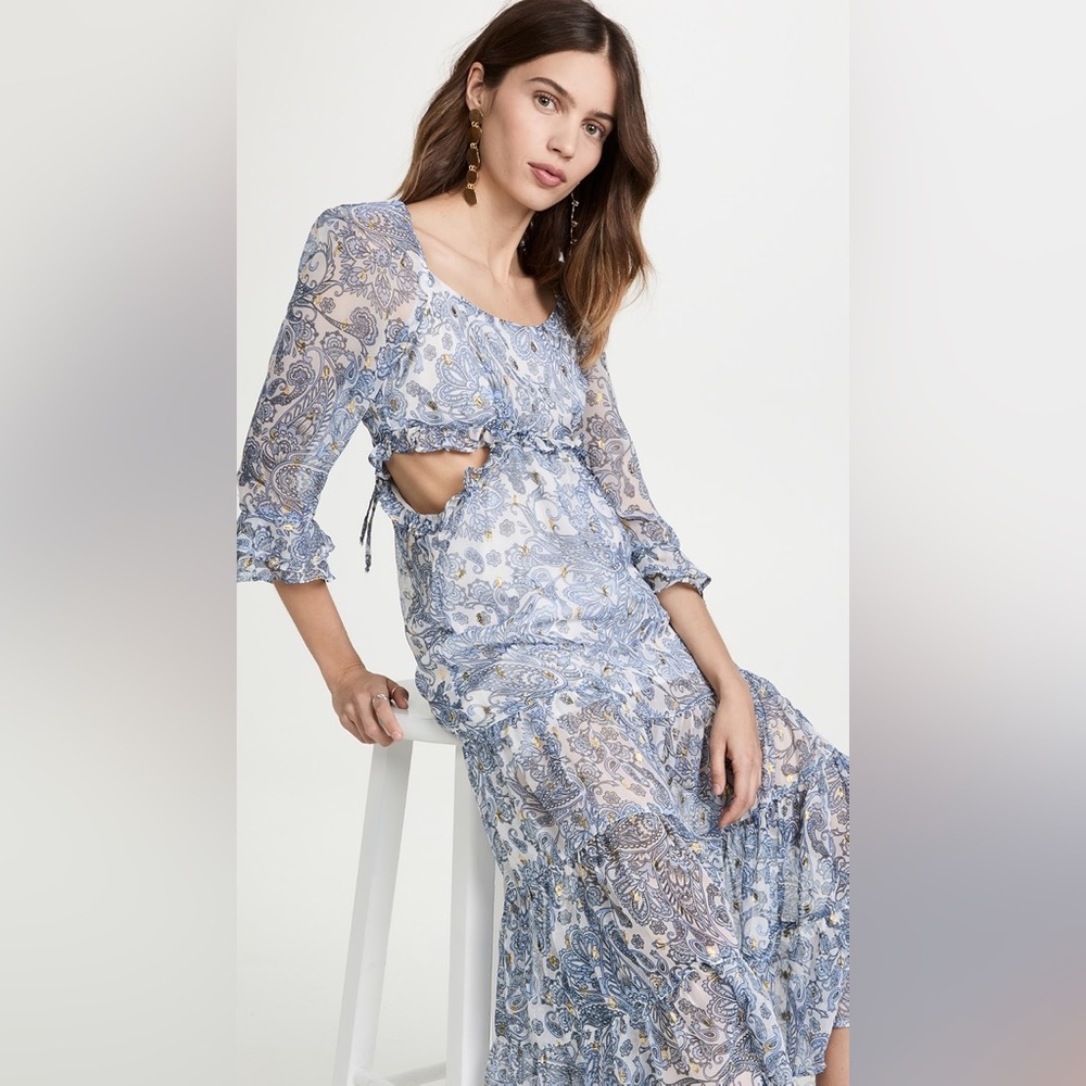RAHI juniper print Dress size medium